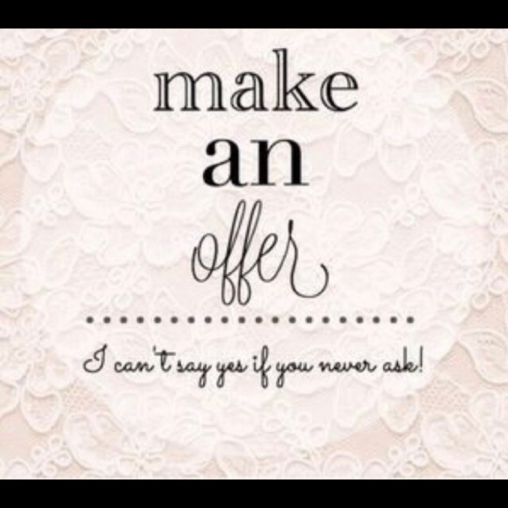 Open to offers 💕